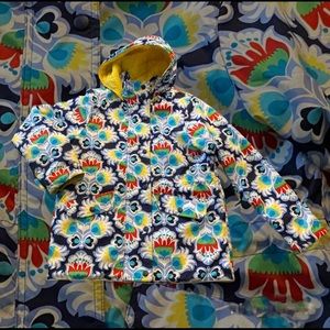 Hanna Anderson, Size 140 Girls (10-12), Coat, Colorful, Quilted, Floral Print